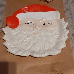 Vintage Santa Tray